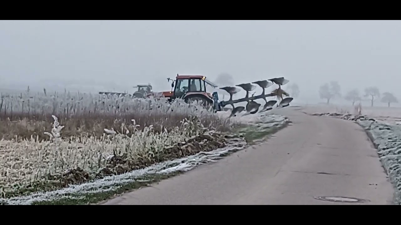 Pflügen bei Bodenfrost