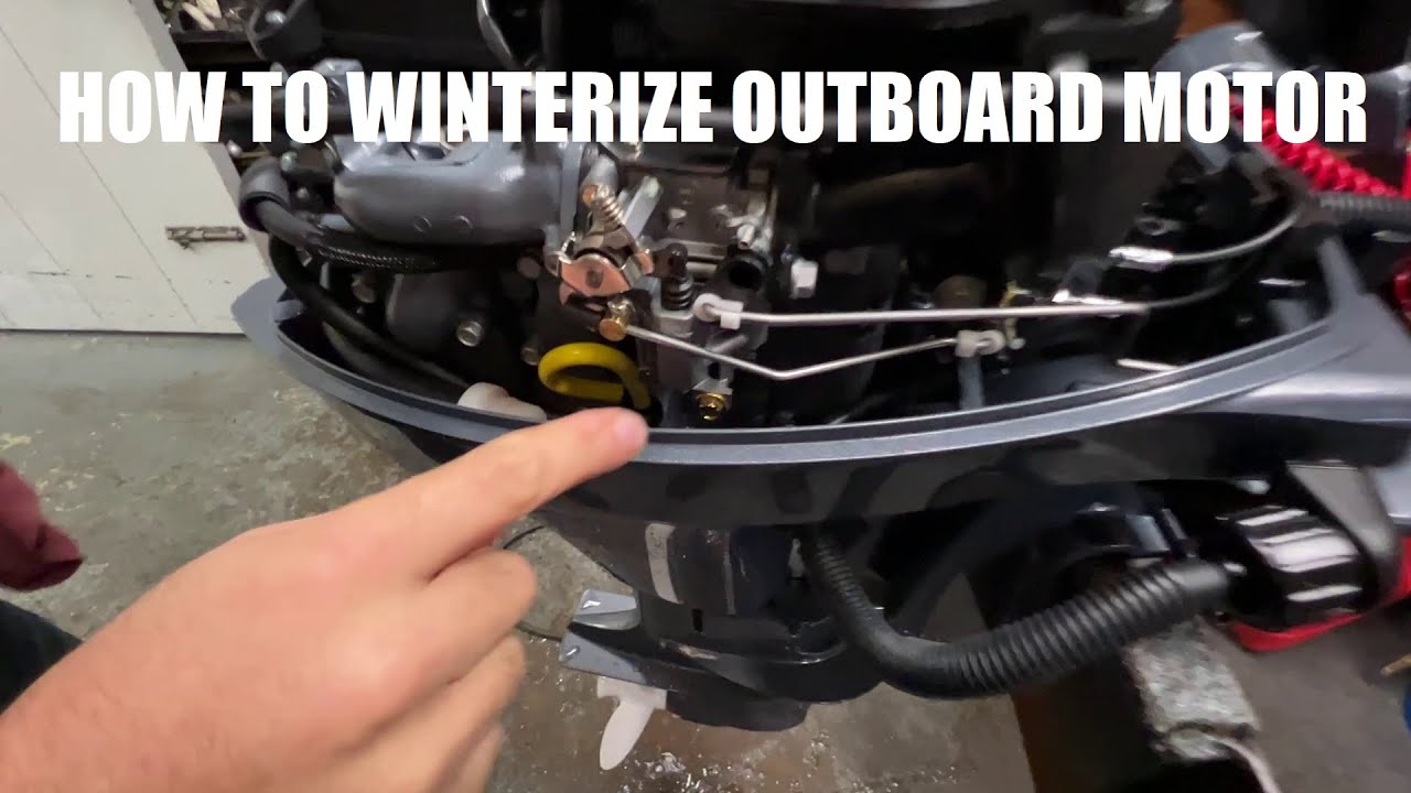 How to Winterize Yamaha F9.9 Outboard