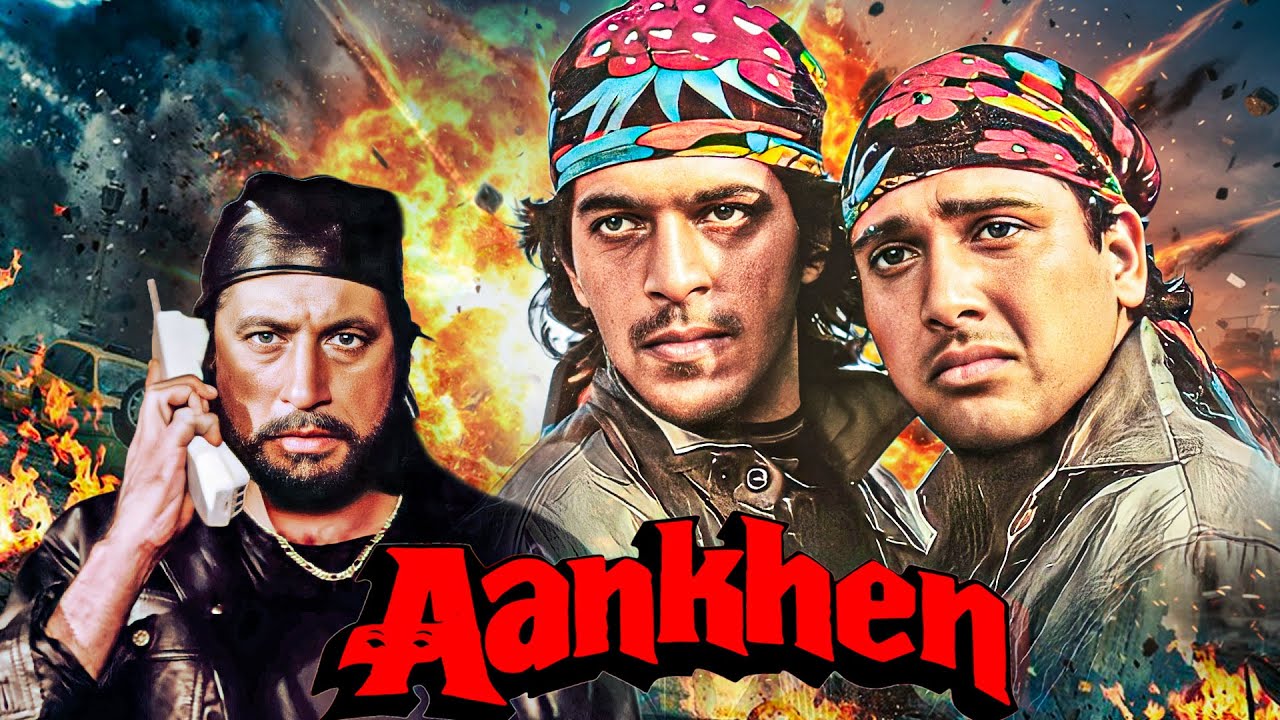 O Lal Dupatte Wali - Aankhen (1993) Movie With English Subtitle - Govinda, Chunky Pandey, Kader K