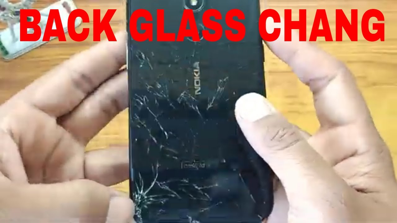 NOKIA PHONE BACK GLASS BROKEN || NOKIA 4.2 BACK PANEL CHANGE