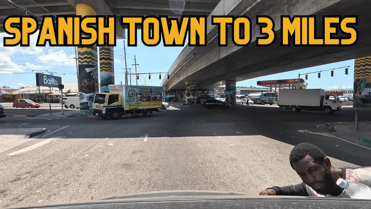 Driving from Spanish Town to Tools Hardware Store in 3 Miles, Kingston | 876 By Birth