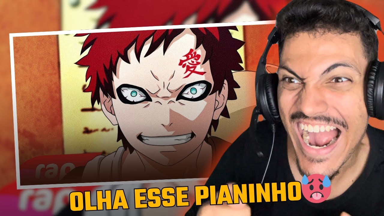 (A MELHOR MÚSICA DO 7MZ!) DÃOSUJO REAGE: Rap do Gaara (Naruto) - CAIXÃO DE AREIA | NERD HITS