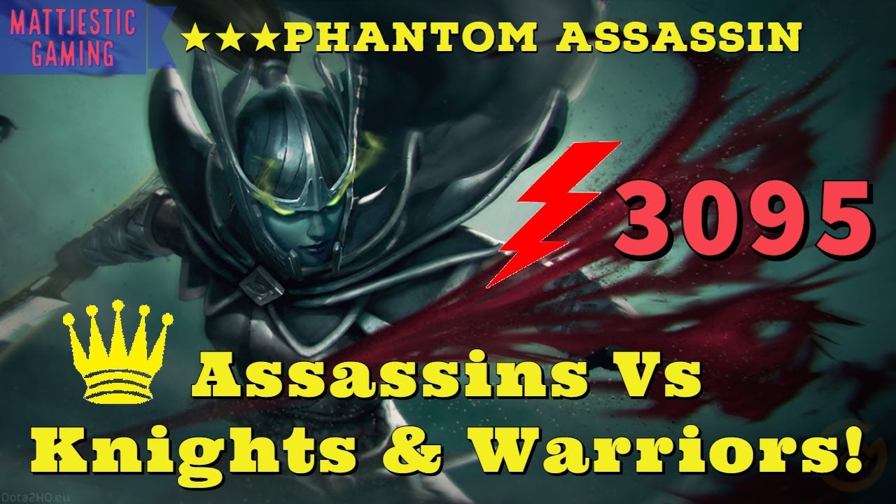 3095 Critical Damage PHANTOM ASSASSINS! Auto Chess Epic Assassins Vs Knights Viewers Game Replay