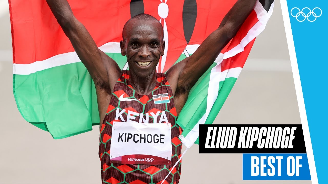 The Marathon King – Eliud Kipchoge’s Olympic Triumphs 🏆 | Athlete Highlights