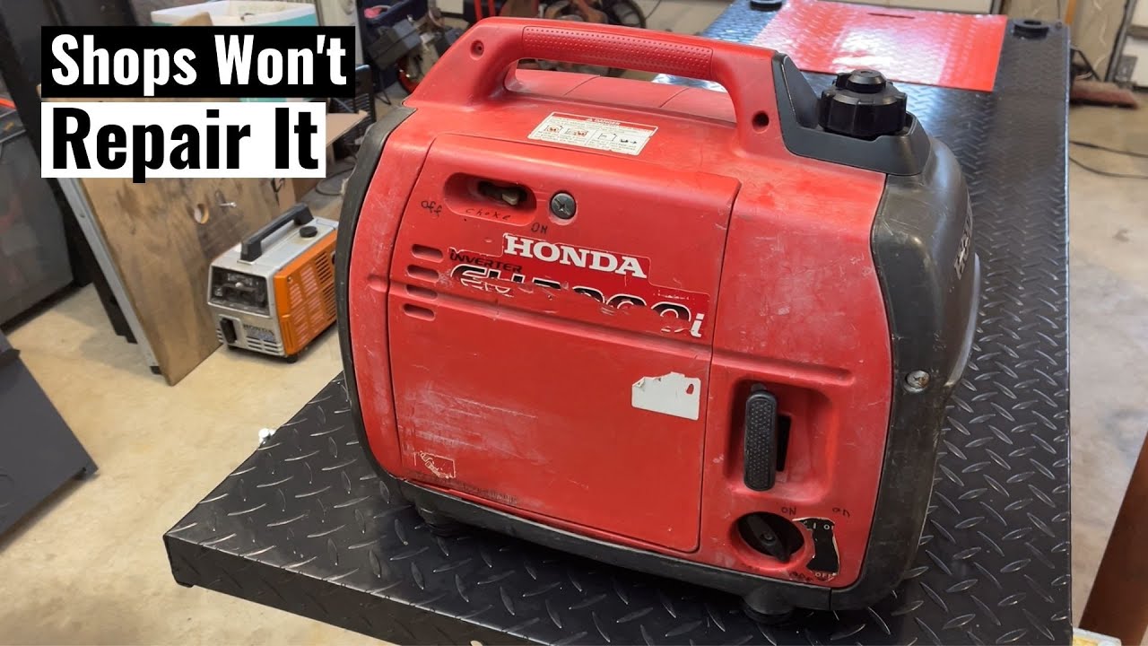 Old Honda EU2000i Generator Leaking Fuel