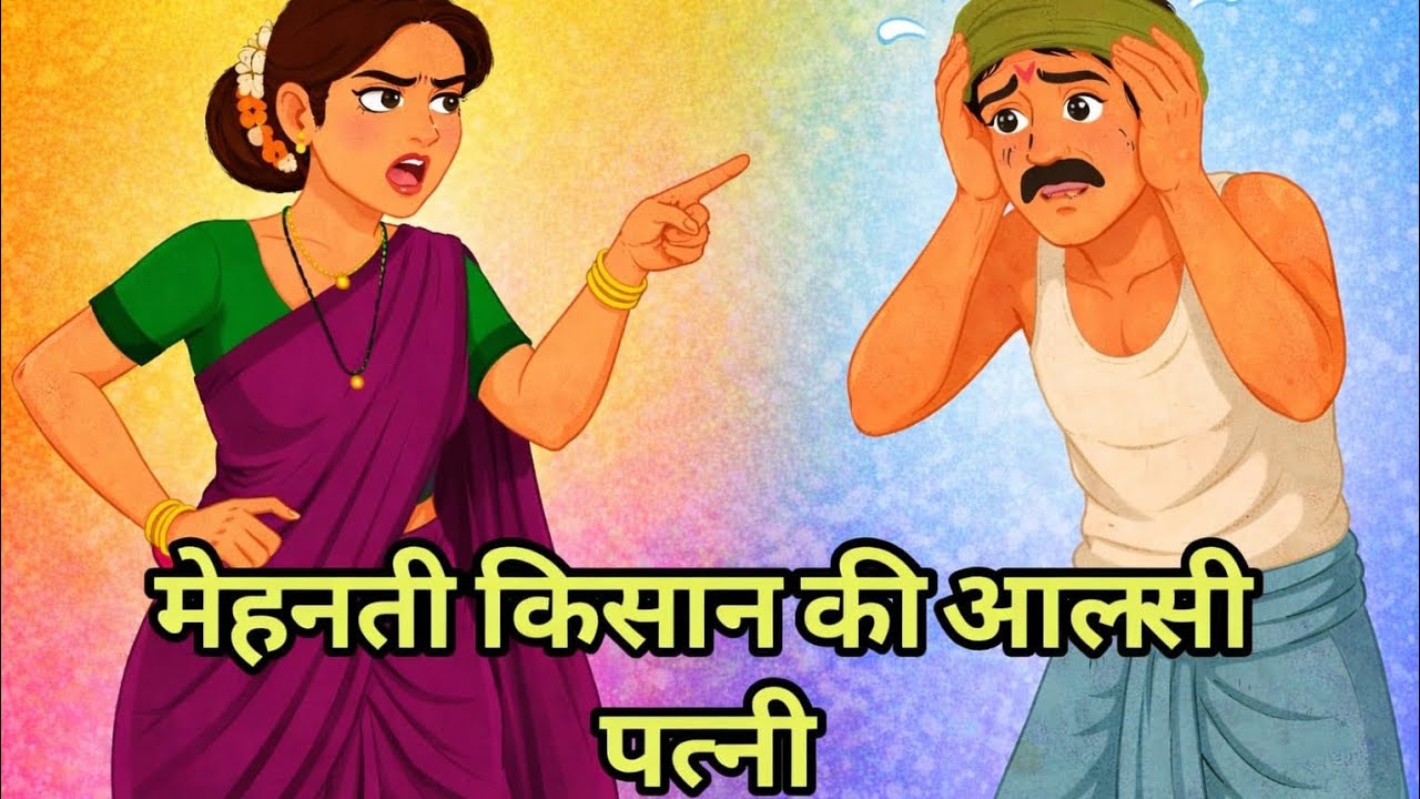 मेहनती किसान की आलसी पत्नी | Khubsurat Kahaniyan | Hindi Kahani