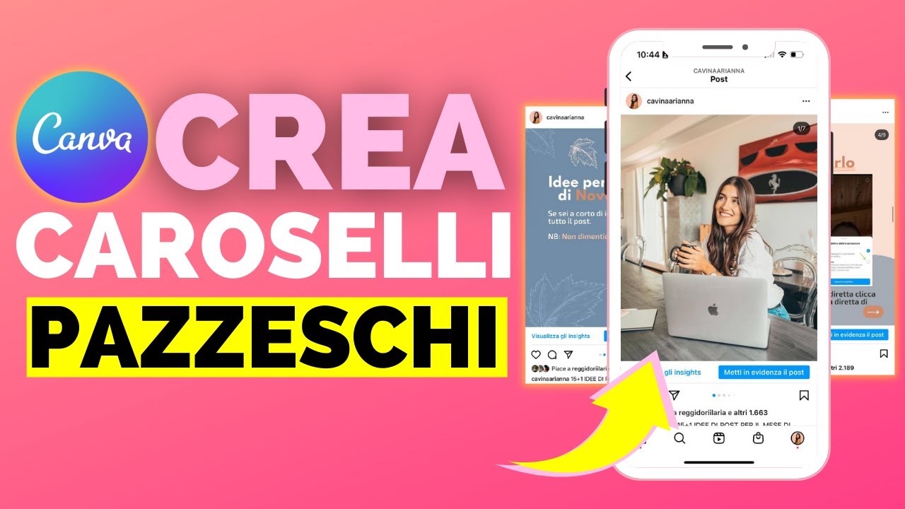 Crea il tuo primo carosello Instagram in 5 minuti su Canva