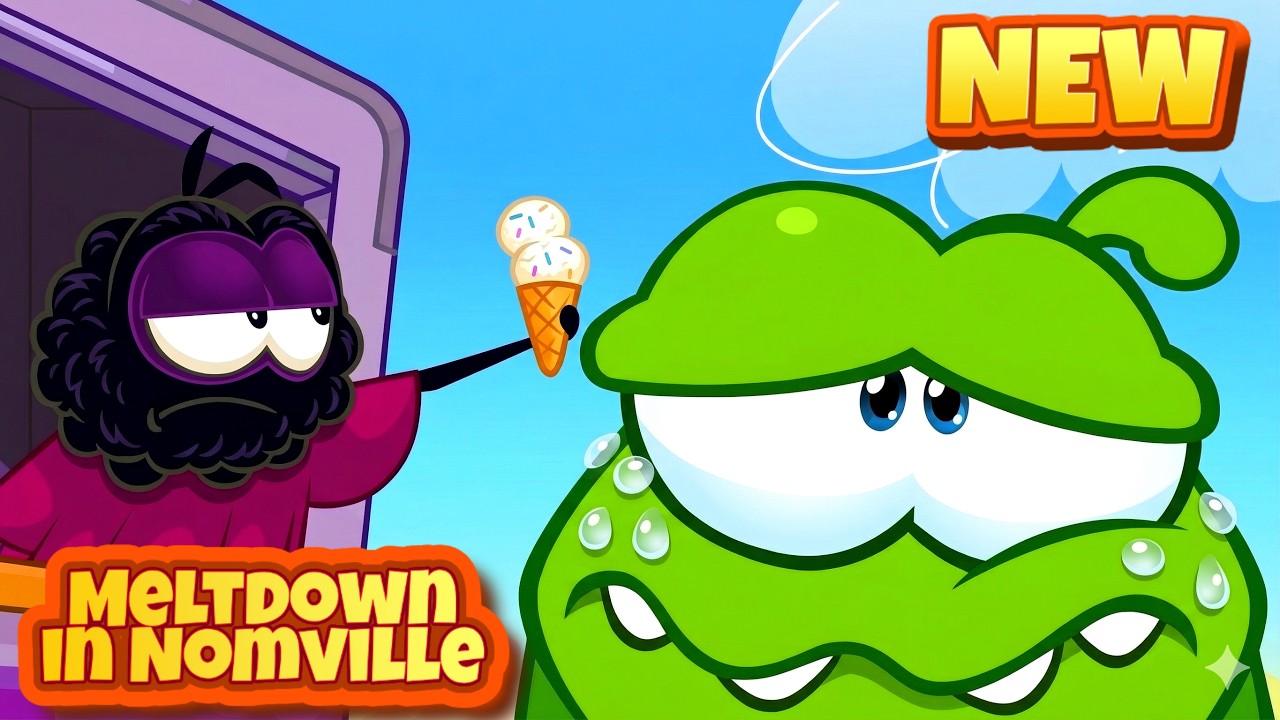 Om Nom Stories - Meltdown in Nomville ☀️ ⚡️New Episode ⚡️ Nomville Season 28 🟢 Cartoons for Kids