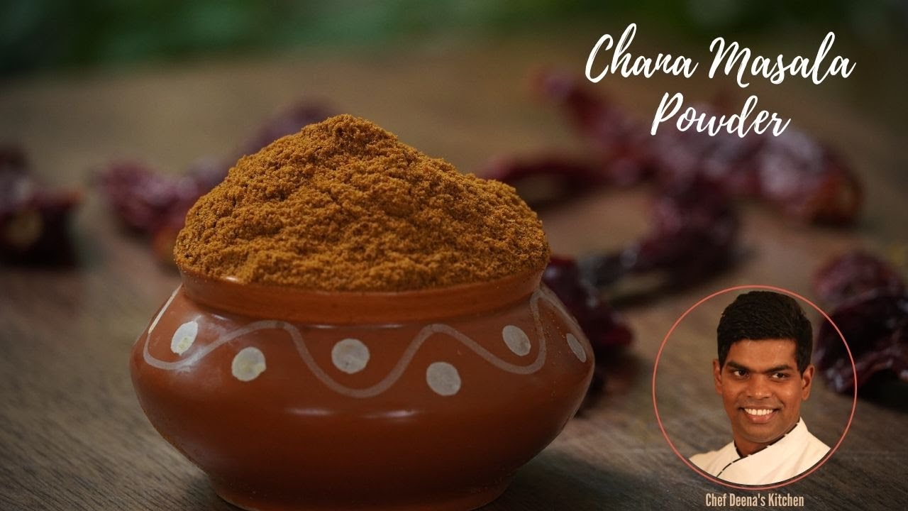 Chana Masala Powder Recipe In Tamil | Homemade Chana Masala Powder | CDK#321 |Chef Deena's Kitchen