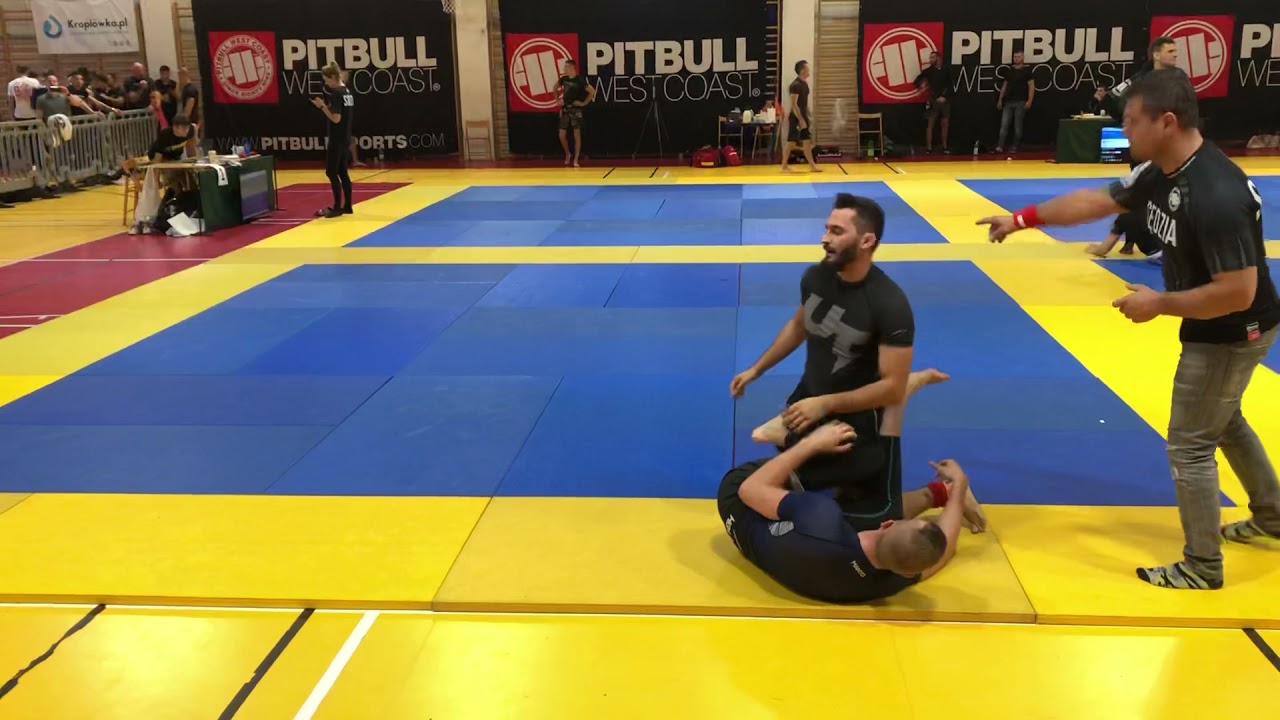 Bartosz Sibora - XI Mistrzostwa Polski No Gi Jiu Jitsu 2021 (niebieskie pasy, 79,5kg) / 1 walka