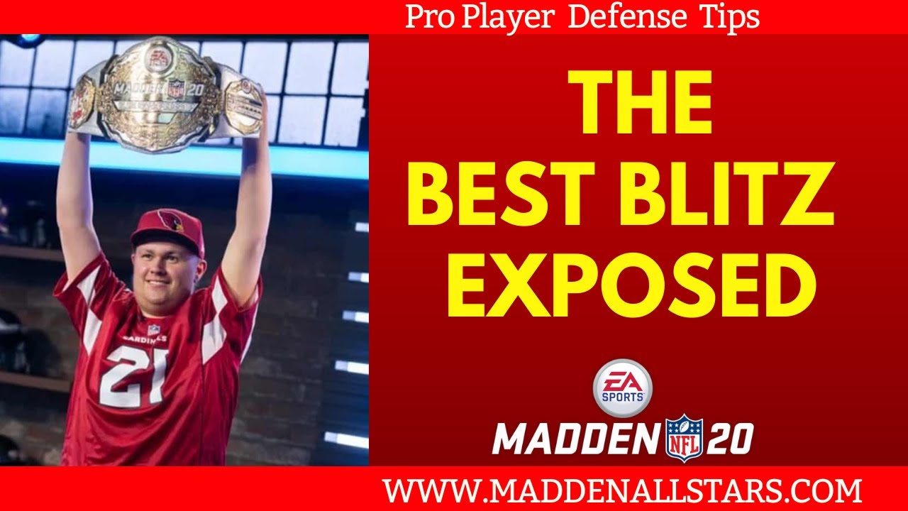 NEW BEST BLITZ Exposed! (Volterax Secret Defense) Madden 20 Defense tips
