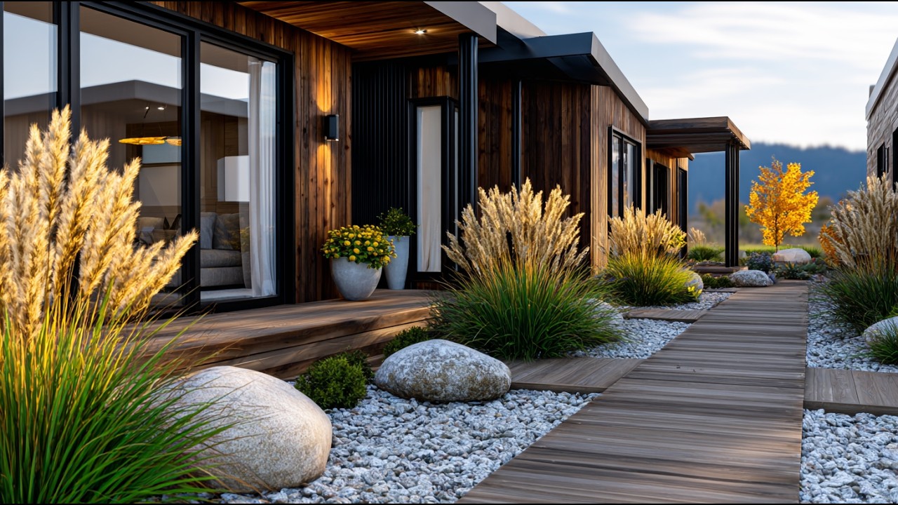 Contemporary Farm Gardens – Blend Rural Character with Clean Modern Landscaping!