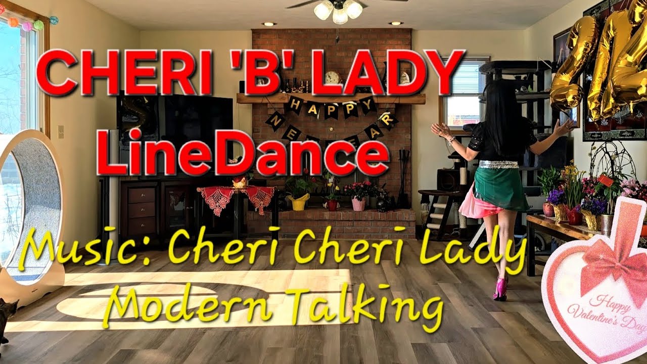 CHERI 'B' LADY LineDance/ Choreo: John Cree/ Demo: Loan Wilke