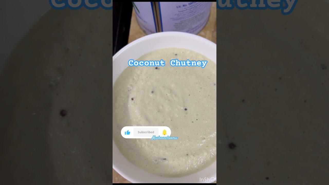 Authentic Chutney for idli,dosa & vada etc 