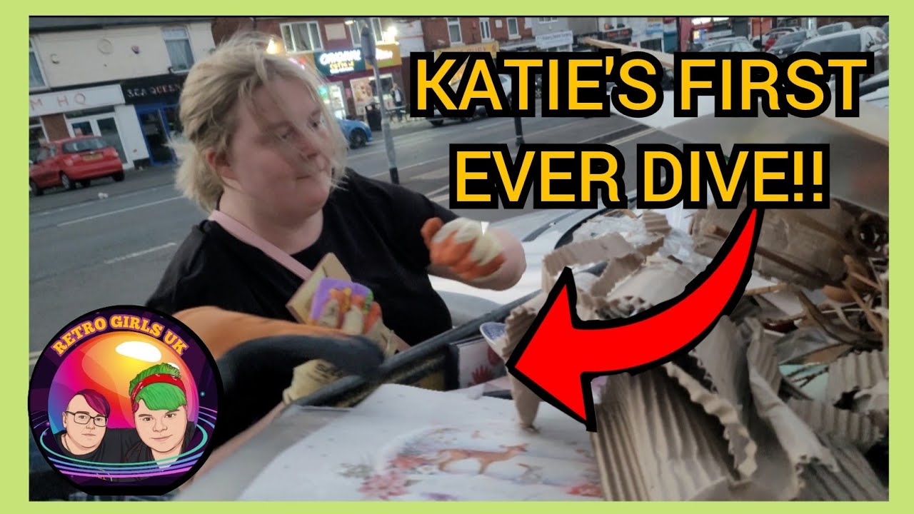The ULTIMATE Dumpster Dive With Katie!! | RGUK #dumpsterdiving #dumpsterdivers #dumpster #haul