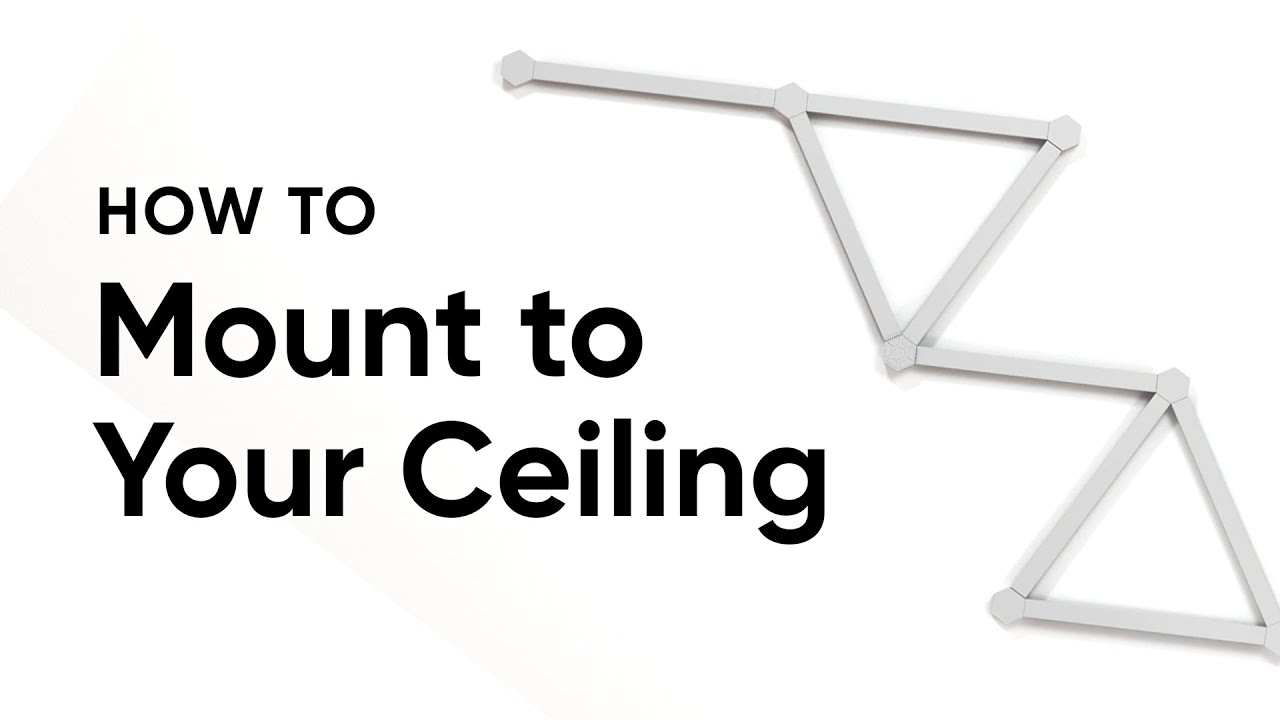 How to Mount Nanoleaf Lines To Your Ceiling | Nanoleaf