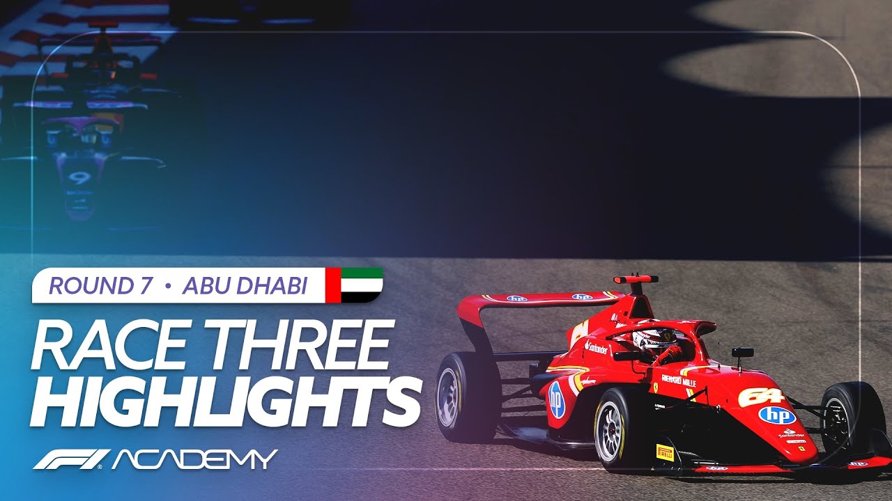 Race 3 Highlights | Abu Dhabi 2024 | F1 Academy