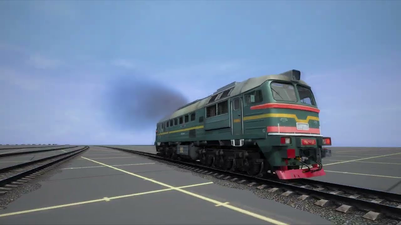 Обучение запуску и управлению подвижным составом в Trainz 12: Часть 2 - Тепловозы и Электровозы
