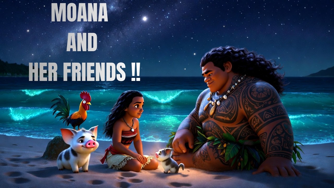 Moana's AMAZING Friends Will Make You Love Their Adventures Together! #moana2 