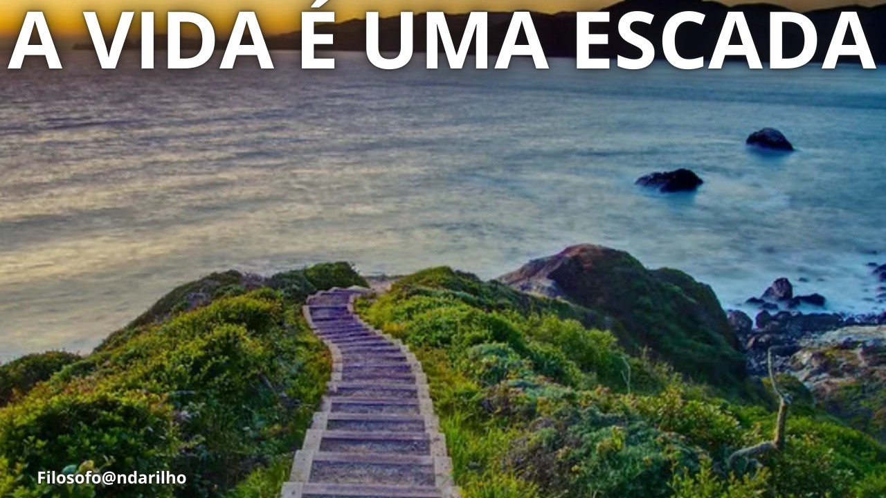 A VIDA É UMA ESCADA