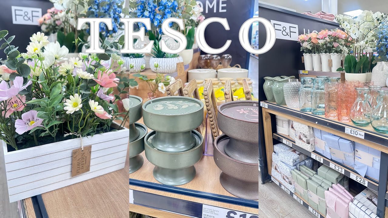  New In  Tesco Home 2026|Tesco F&F Home New Arrival in 🌸| New in Tesco for Mother’s Day 