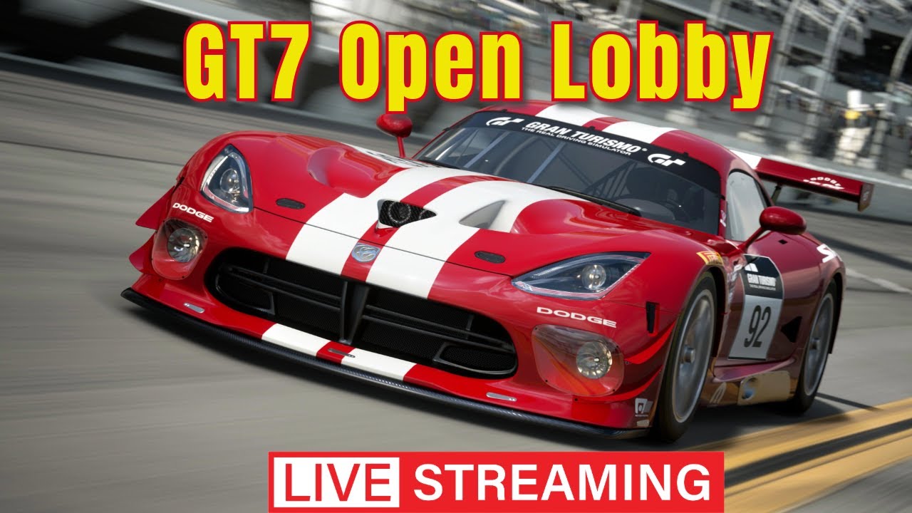 🔥Live GT7 Open Lobby Racing 🔥