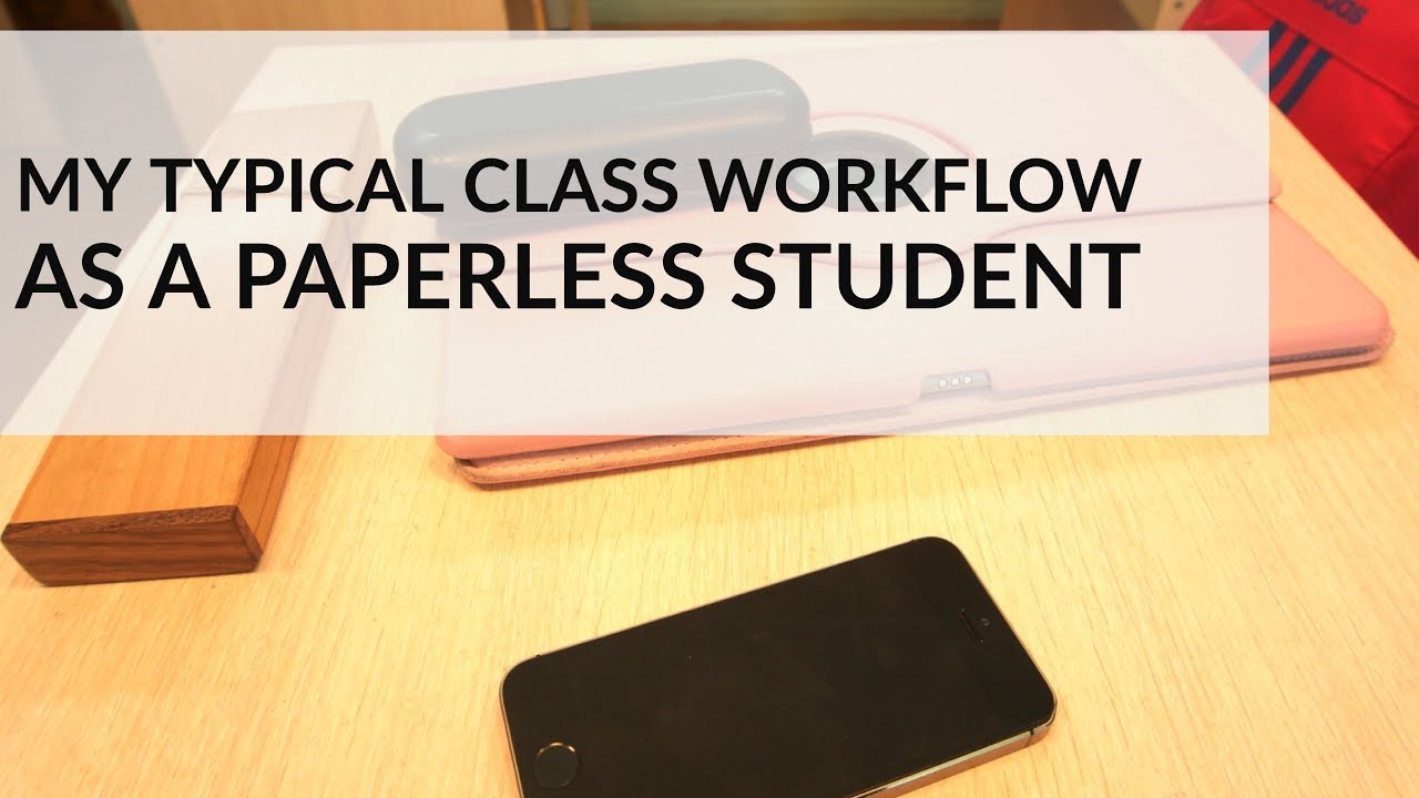 My Typical Class Workflow as a Paperless Student