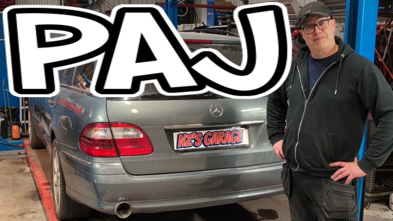 Paj Mercedes 500 vill inte lyckas!