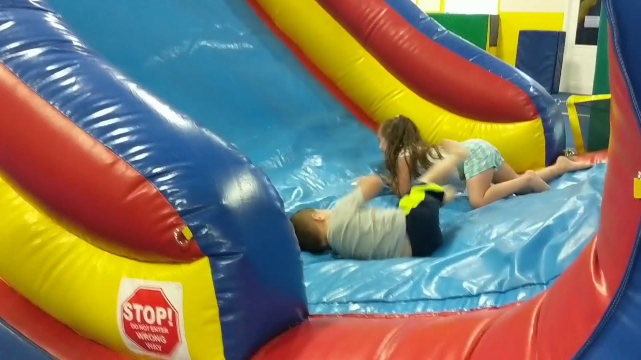 Austin's 4th birthday party at Randolph Gymnastics