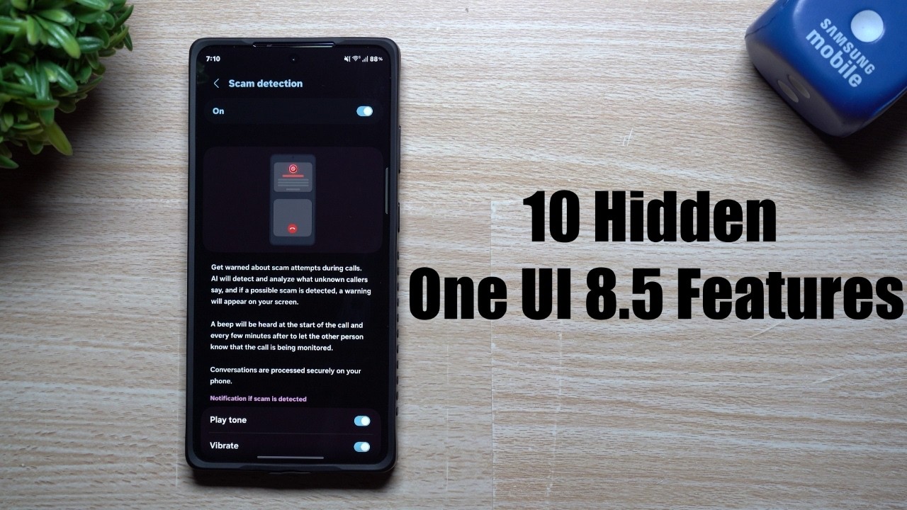 10 скрытых функций One UI 8.5, о которых Samsung молчит