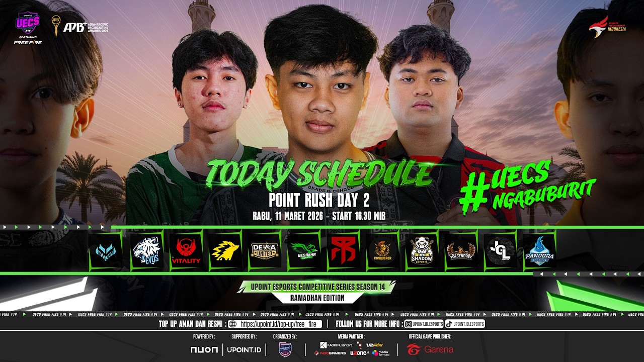 🔴 [LIVE] POINT RUSH DAY 2 - UECS SEASON #14