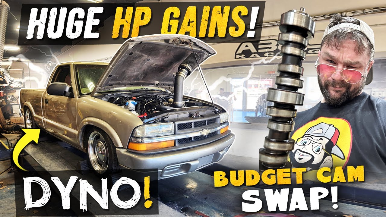 LS Swapped S-10. CHEAP CAM SHAFT. How much power can we make?? Cam, X pipe, More.