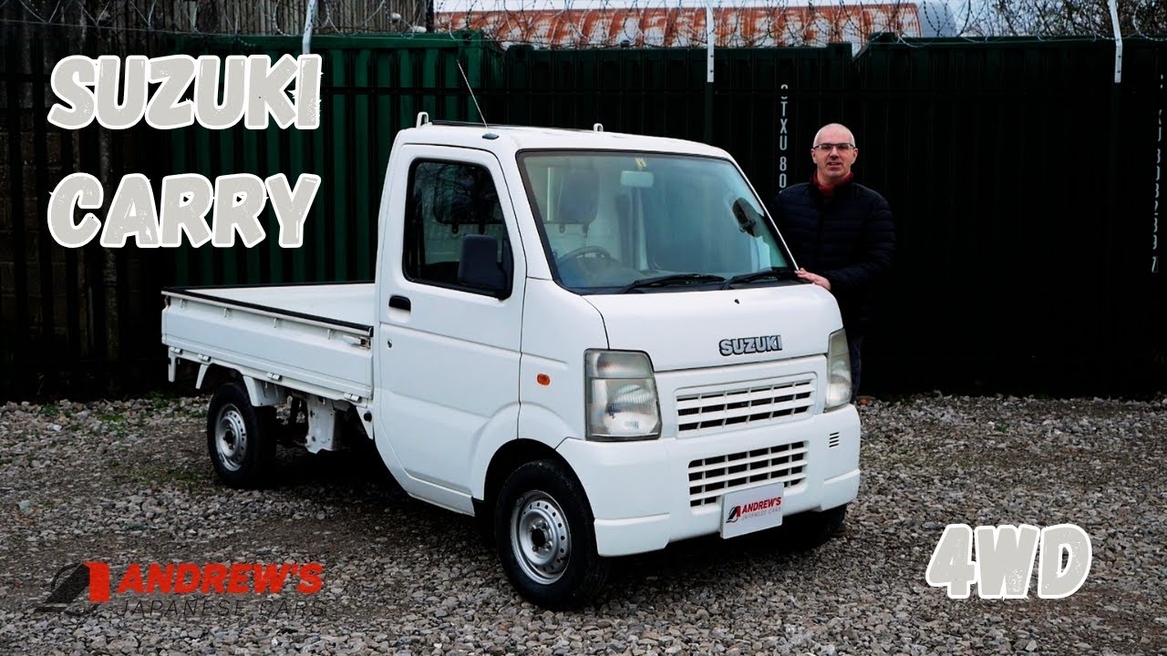 Suzuki Carry 4WD kei truck | 2007 Suzuki Carry KC 4WD manual transmission, 26,725 miles, grade 4
