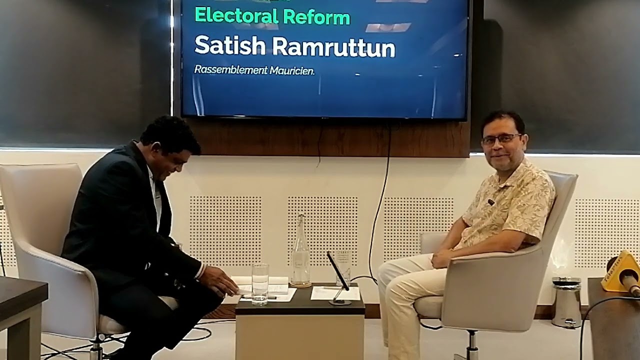 Satish Ramruttun (Rassemblement Mauricien) : &laquo; Le Best Loser System avec cinq si&egrave;ges jusqu'en 2029 &raquo;