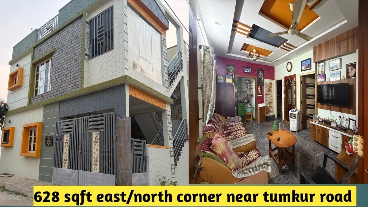 # for sale.628 square feet East North corner house for sale 90 lakhs slightly negotiable.9844357555.