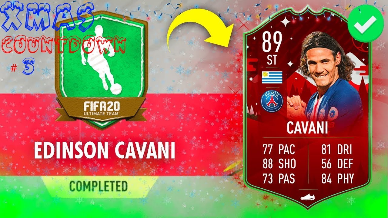 amazing 89 futmas cavani sbc!! XMAS COUNTDOWN #3