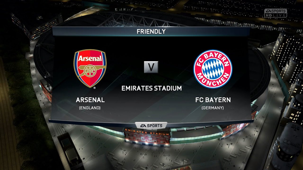 FIFA 16 | Arsenal F.C. vs FC Bayern Munich - Full Gameplay (PS4/Xbox One)