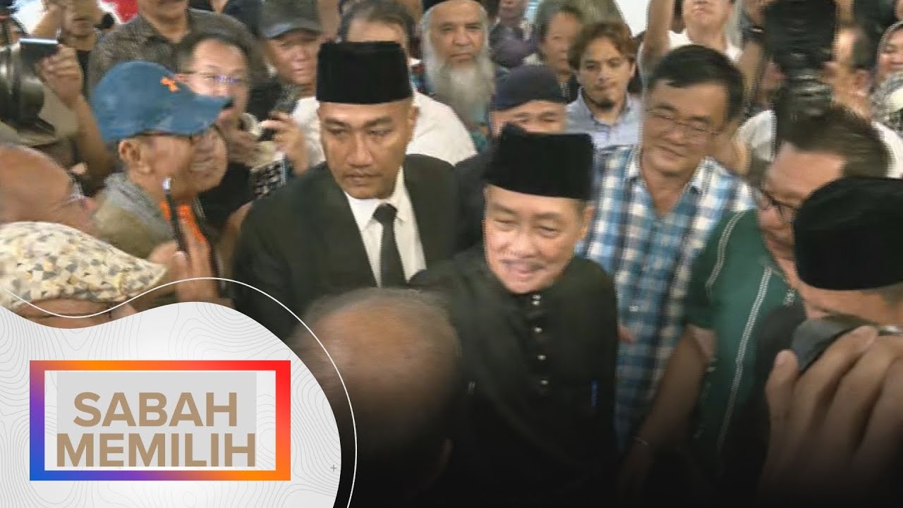 Hajiji tiba di Kediaman Rasmi Ketua Menteri di Sri Gaya