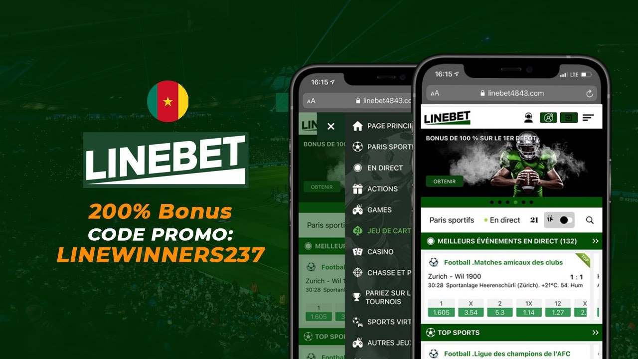 Inscription Linebet Cameroun : Cr&eacute;er un Compte et Profiter d'un Bonus de 200%, Code Promo