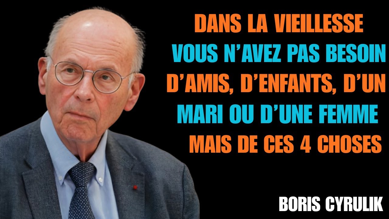 Les 4 principes de Kant qui rendent la vieillesse heureuse Philosophie & Psychologie –Boris Cyrulnik