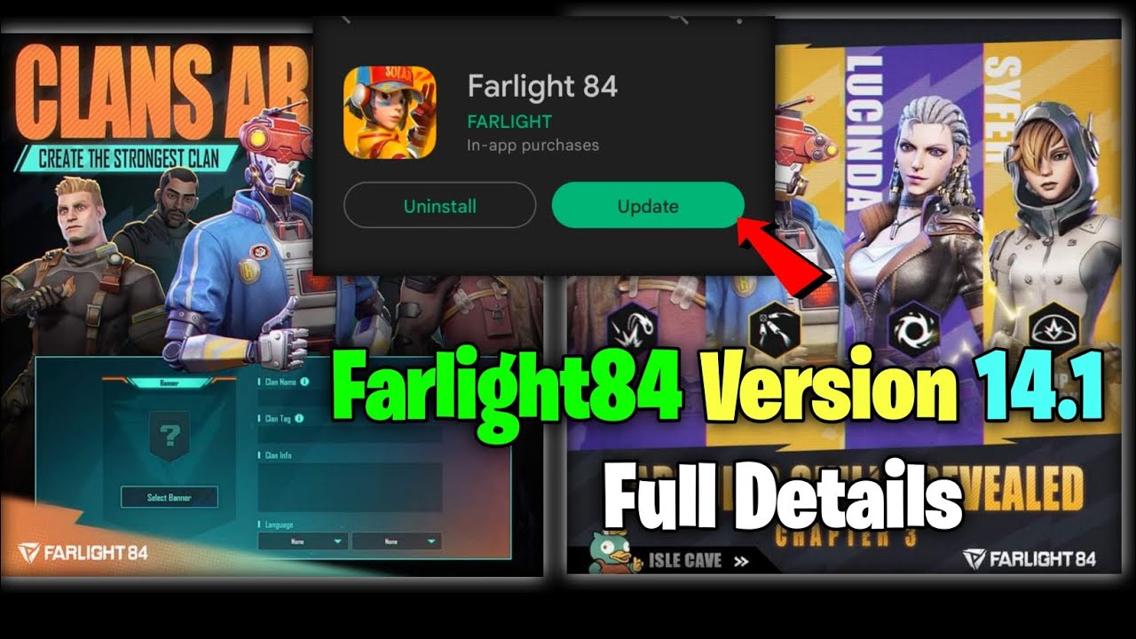 Farlight84 Version 14.1 Full Details 🔰 Farlight84 New Update Release Date 🔔 #farlight84