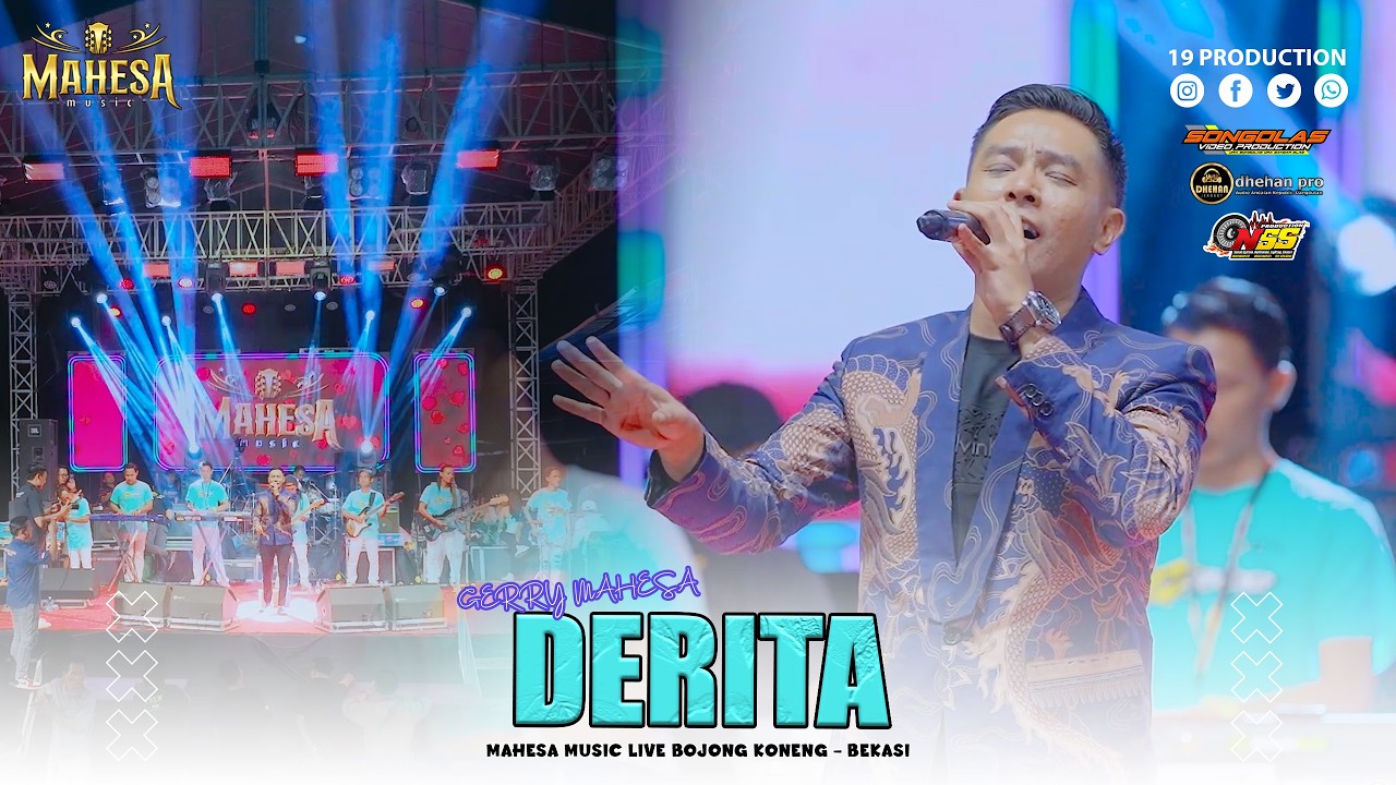 Gerry Mahesa - Derita I Mahesa music live Bojong Koneng - Bekasi