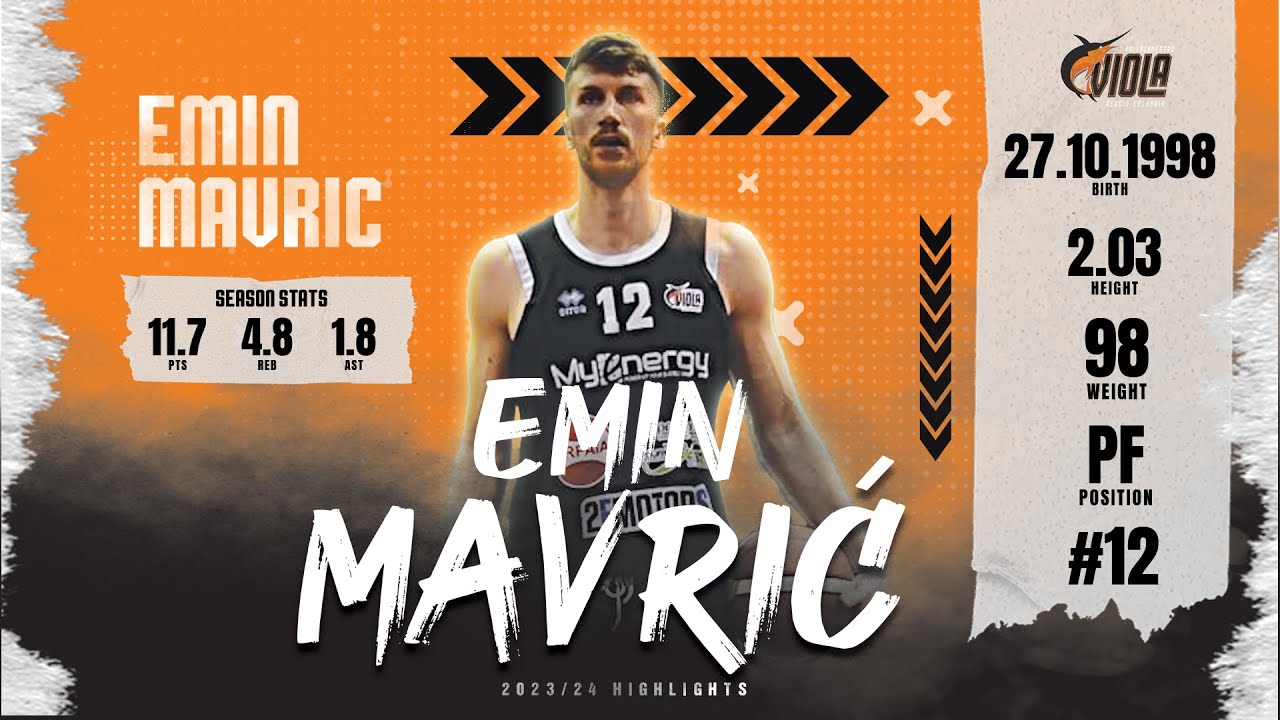 Emin Mavric Season 2023/24 Highlights