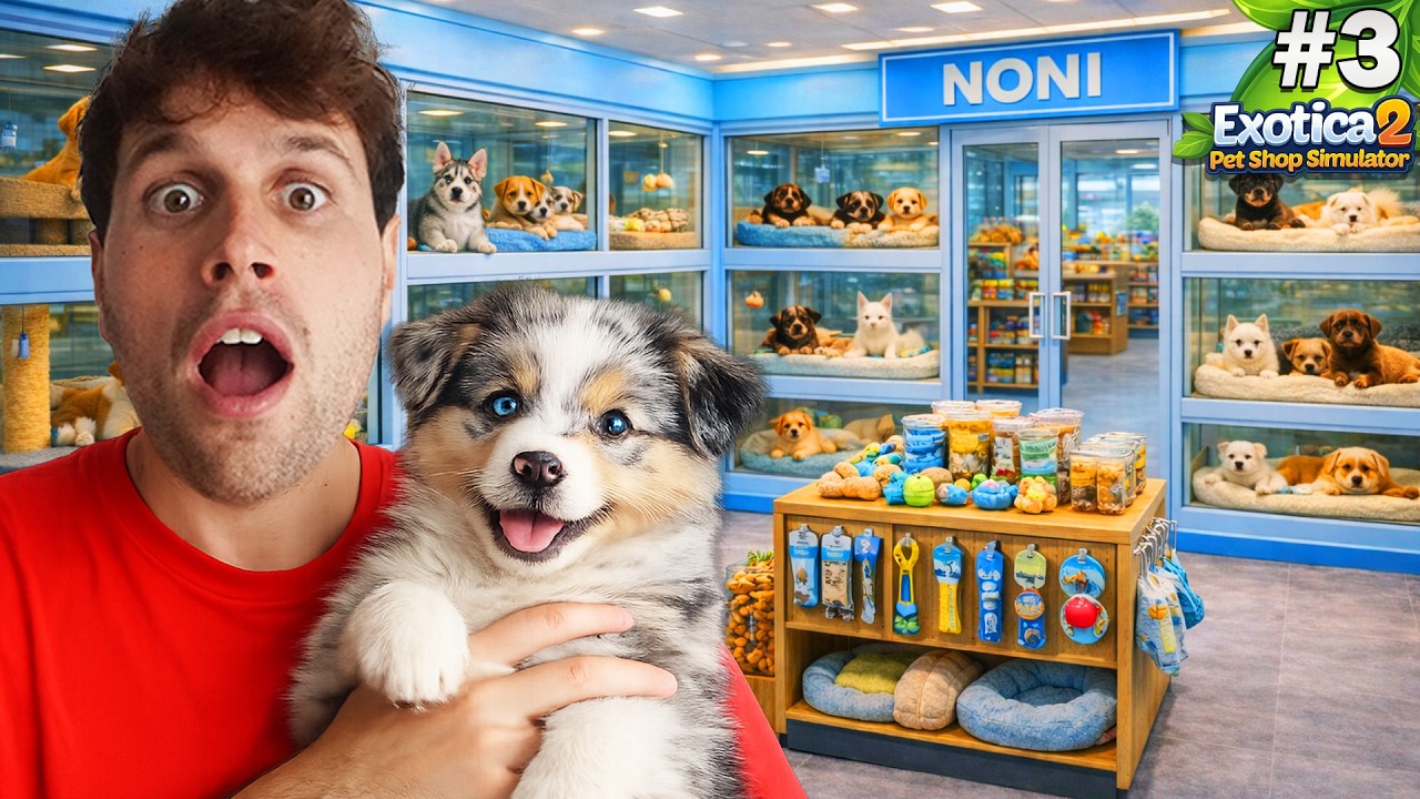 LLEGARON LOS PERROS A LA TIENDA DE MASCOTAS 🐶