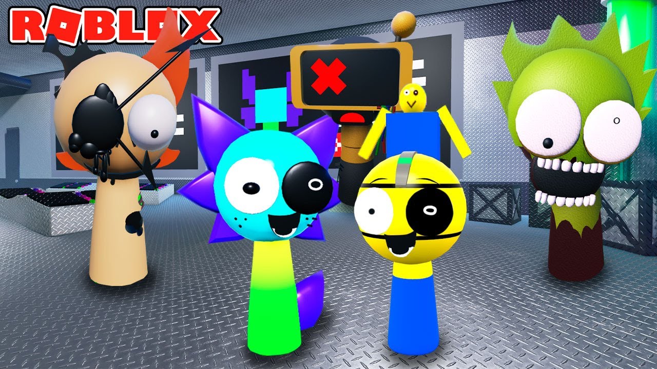 ENTRÉ AL LABORATORIO SECRETO DE LOS SPRUNKIS en Roblox