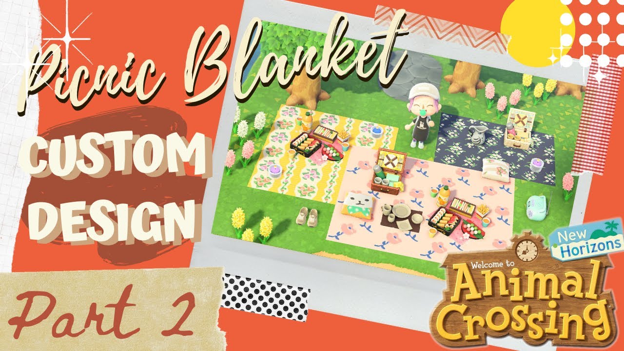 100+ Picnic Blanket Custom Design Codes - Animal Crossing New Horizons [ACNH Design Codes] Part #2