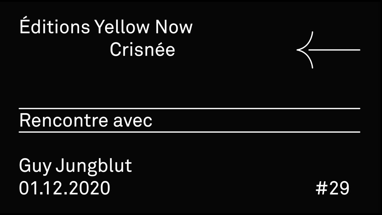 Éditions Yellow Now