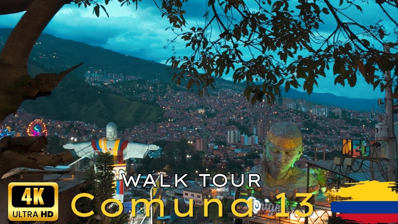 Medellín Walking Tour 2025 | Comuna 13 🇨🇴