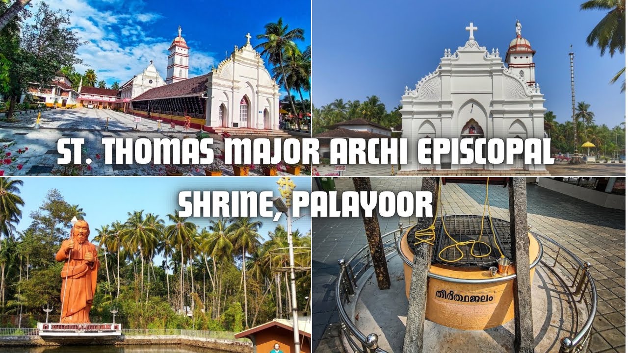 St. Thomas Major Archiepiscopal Church at palayur #stthomas #church #kerala #history #palayur