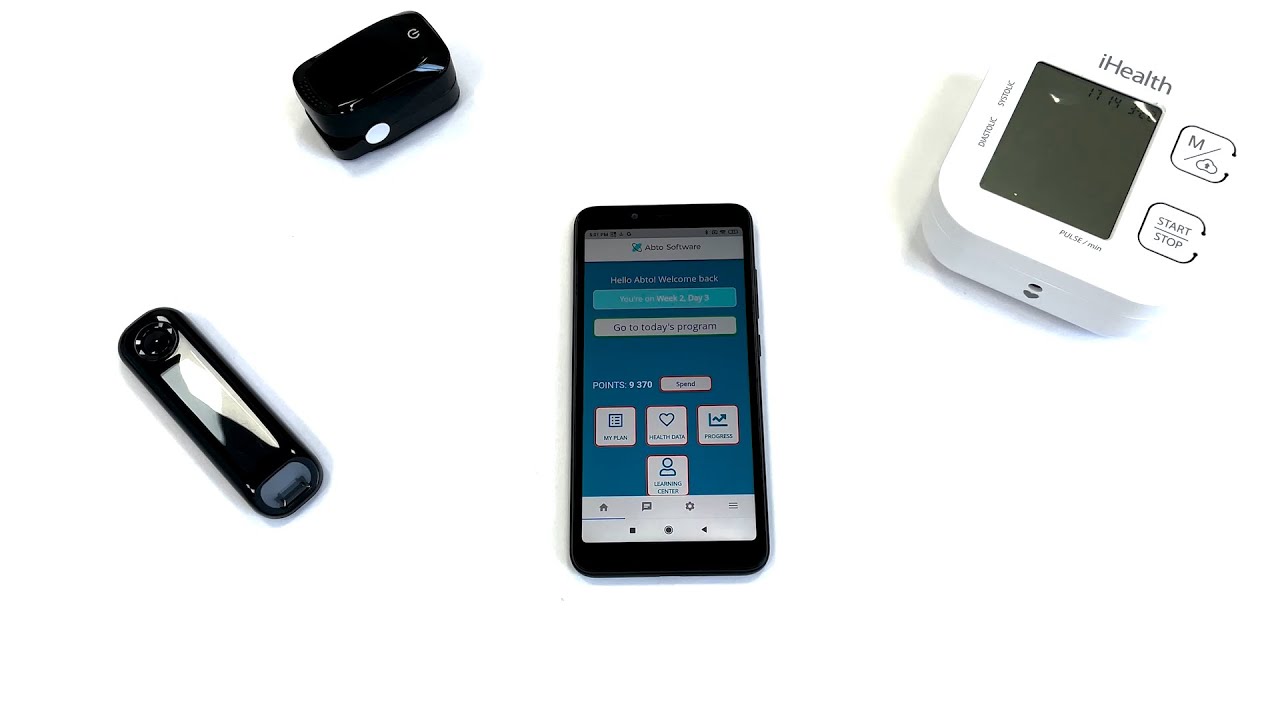 Personal medical device integration with mobile telemedicine app